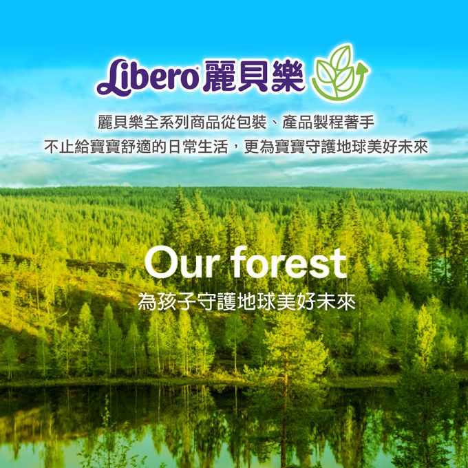 麗貝樂 Libero - 綠色環保升級/嬰兒尿布/紙尿褲touch-頂級系列 (L/5號)-22片x8包