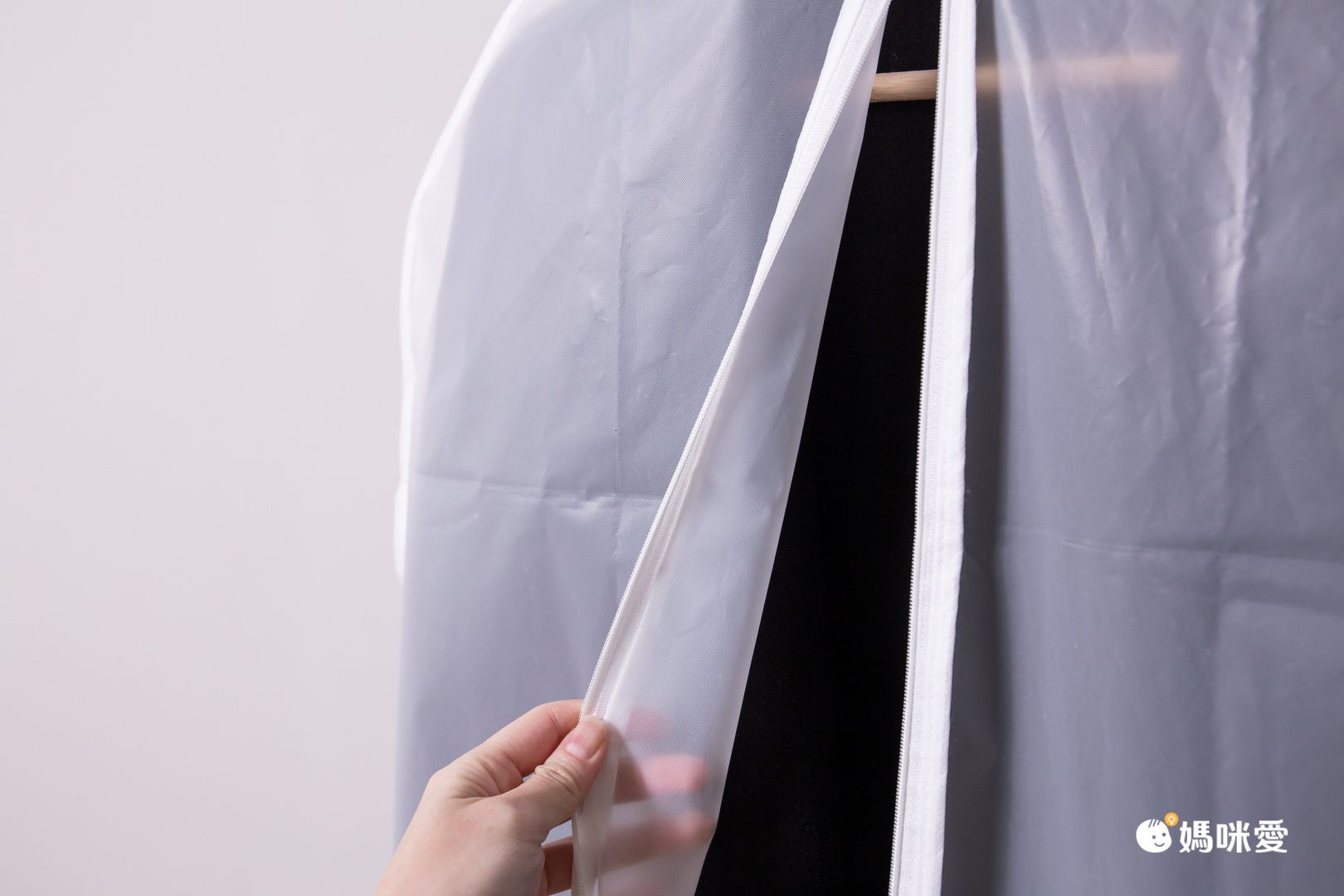 衣物防塵罩收納袋-衣架開口款