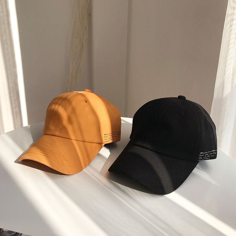 簡約百搭休閒遮陽棒球帽-黑色 (適合頭圍58-60cm)