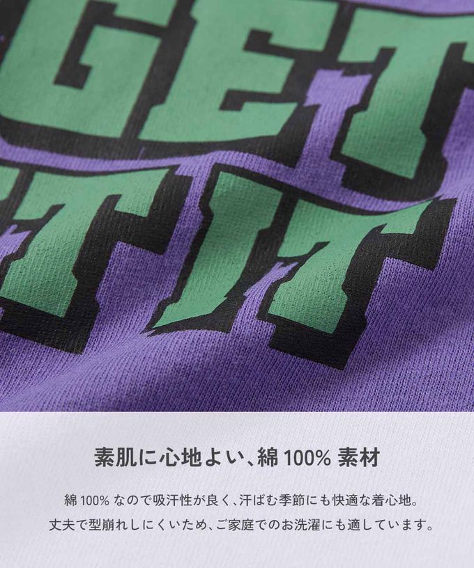 日本 devirock - 100%棉 定番印花短袖上衣-背後標籤-炭黑