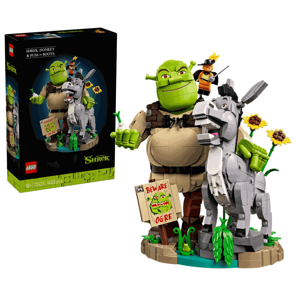 LEGO 72423 史瑞克、驢子與鞋貓劍客 Shrek, Donkey & Puss in Boots