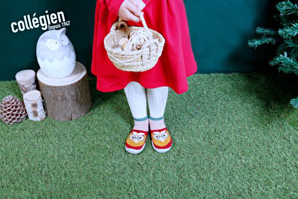 法國 collegien - 法國手工室內鞋-彩虹星