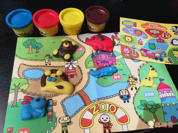 CP值高可重複玩！【風車圖書】造型小麥黏土