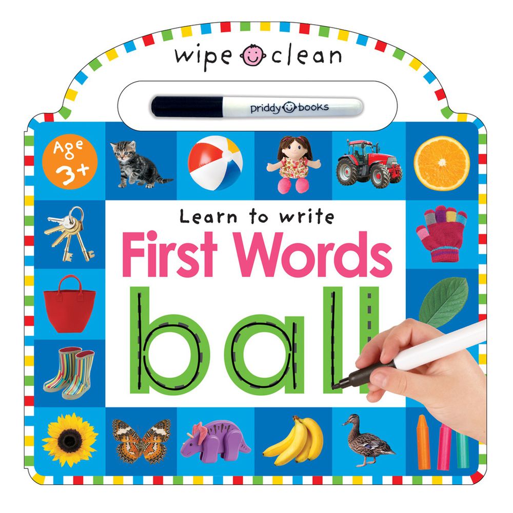 Wipe Clean: First Words