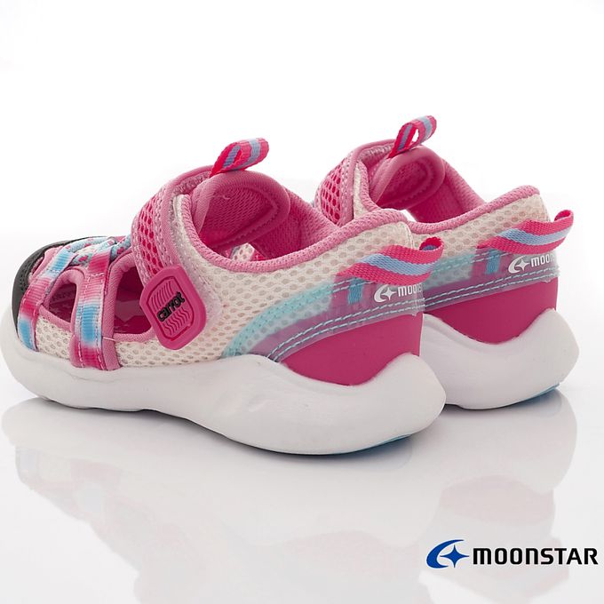 Moonstar日本月星 - 運動休閒童鞋-CRC22908桃(中小童)-機能運動鞋-桃