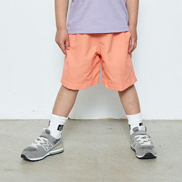 日本 b-ROOM - 玩水OK！潑水加工輕便短褲-卡其