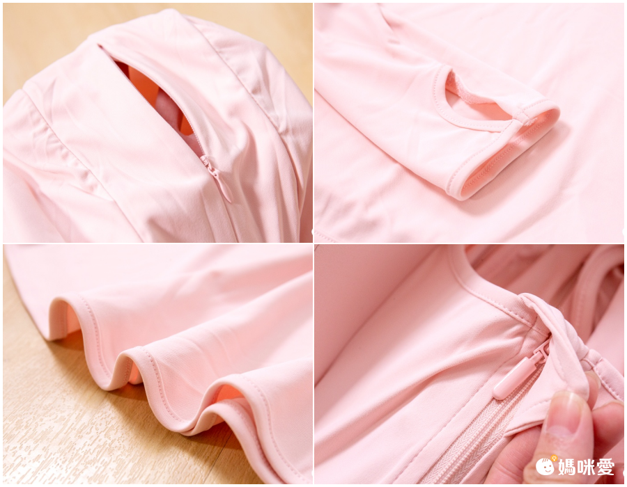 抗UV輕薄防曬連帽外套-寬鬆版-薰衣草紫-無logo