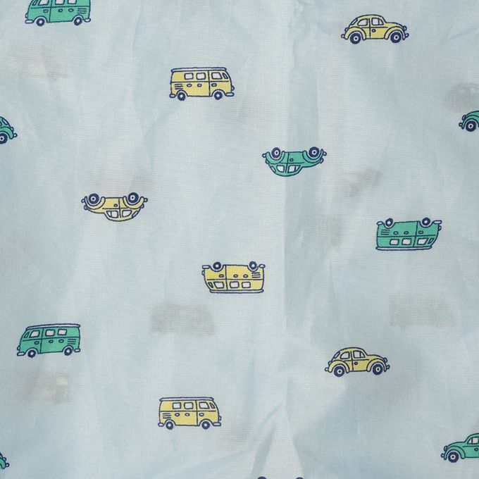 akachan honpo - 雨衣-汽車-藍色