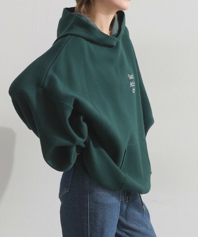 日本 Lupilien - Sunday休閒寬大版型針織帽T-白