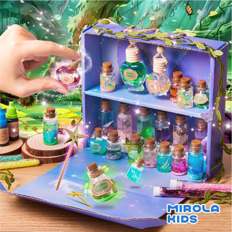 黑暗中會發光 【Mirola Kids 原創美玩】神秘夢幻魔法藥水