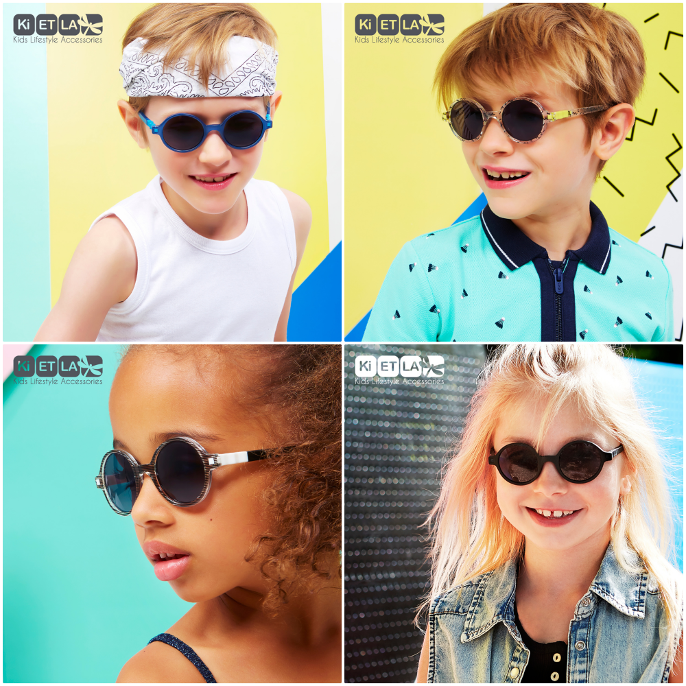 【法國 KiETLA 幼兒太陽眼鏡】2019最新流行空軍、透明款登場！