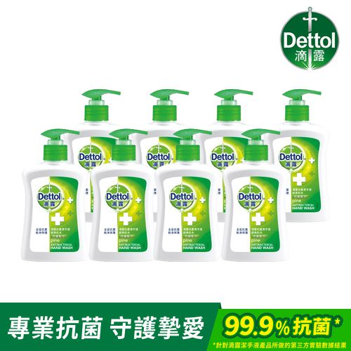 Dettol - 滴露經典松木潔手液250mlX8入