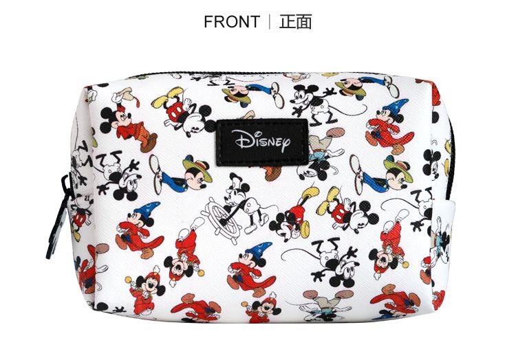 手拿化妝包-卡通Tsum Tsum米奇米妮-金色