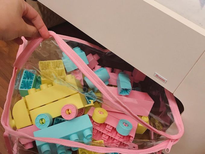 香港百寶袋王 Bagtory HK - 闊口式小-17L/3入組-馬卡龍紫