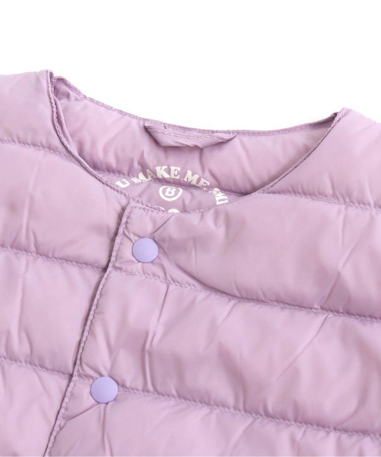 日本 BREEZE - 潑水加工 百搭素色圓領羽絨外套-黑