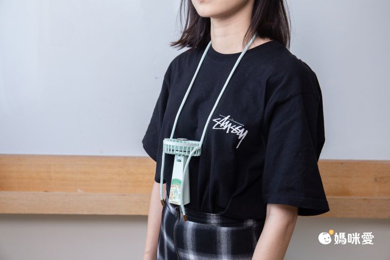 AIRMATE 艾美特 - USB垂直翻轉充電風扇-角落小夥伴款-白熊白