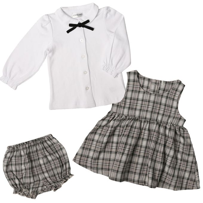 akachan honpo - 襯衫&背心裙&短褲-灰色