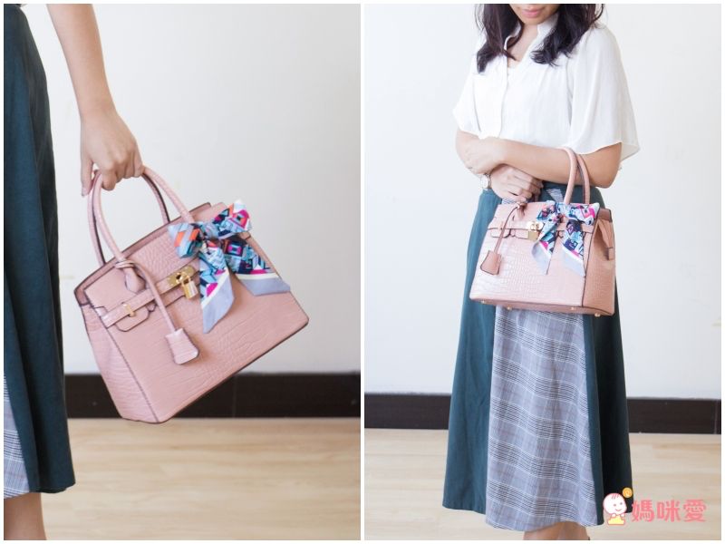 ★ 日本空運金釦絲巾包 #全團免運 ★