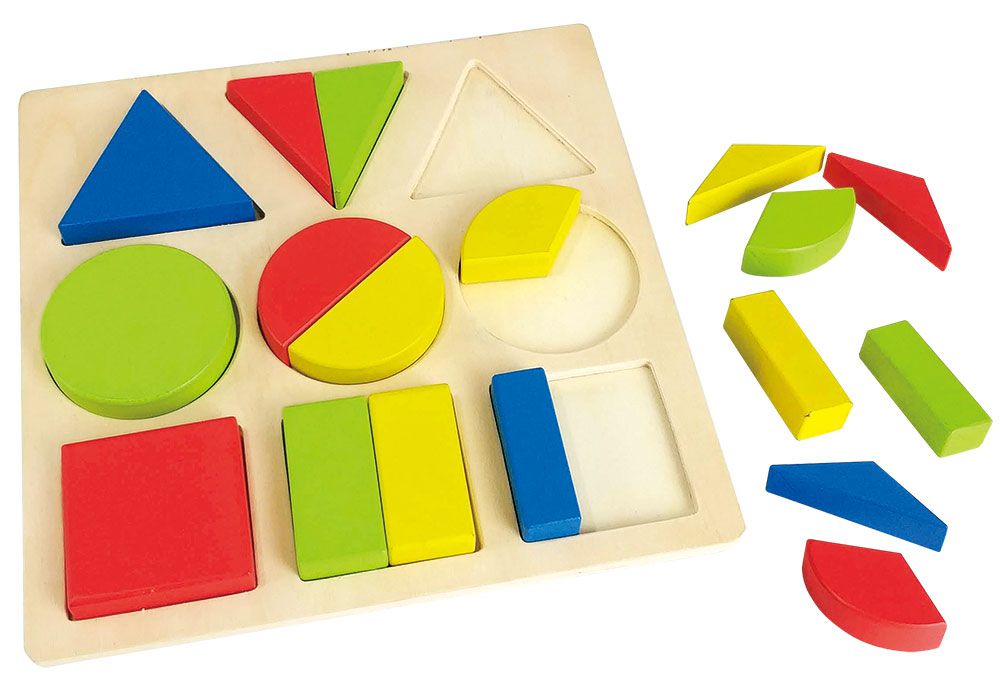 顏色幾何形狀學習盒5in1
