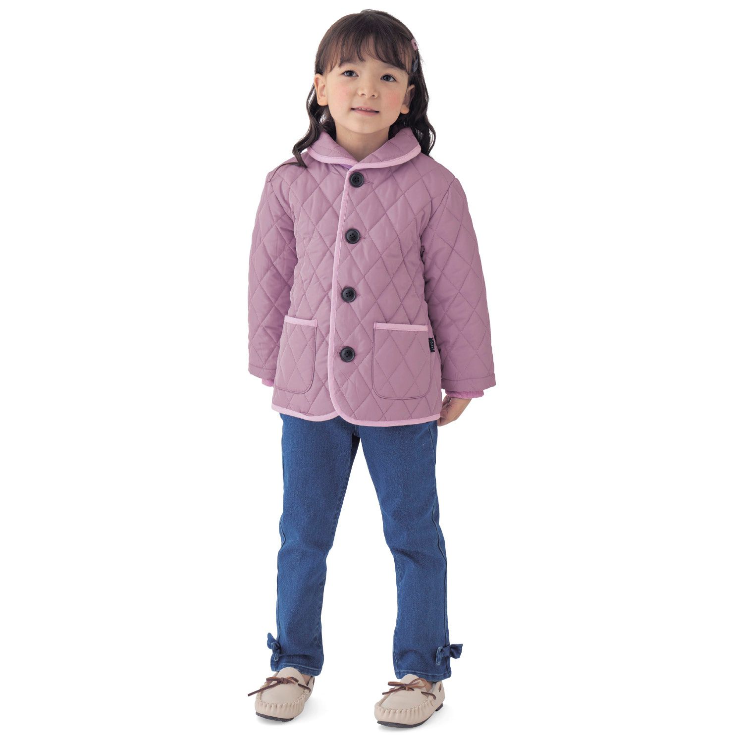 日本千趣會 - GITA 可機洗輕量棉防潑水絎縫外套-卡其