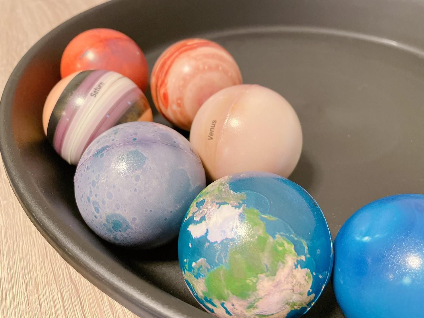 玩玩 Play - 太空系列八大行星彈跳球 (直徑約6.3cm)-9顆/包