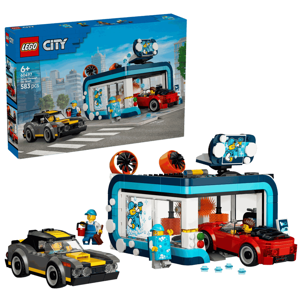 LEGO 60497 隧道式洗車場 Drive-Through Car Wash