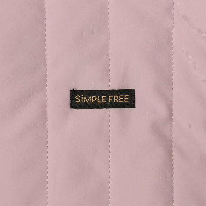 akachan honpo - 寬鬆夾克-超細纖維-粉紅色