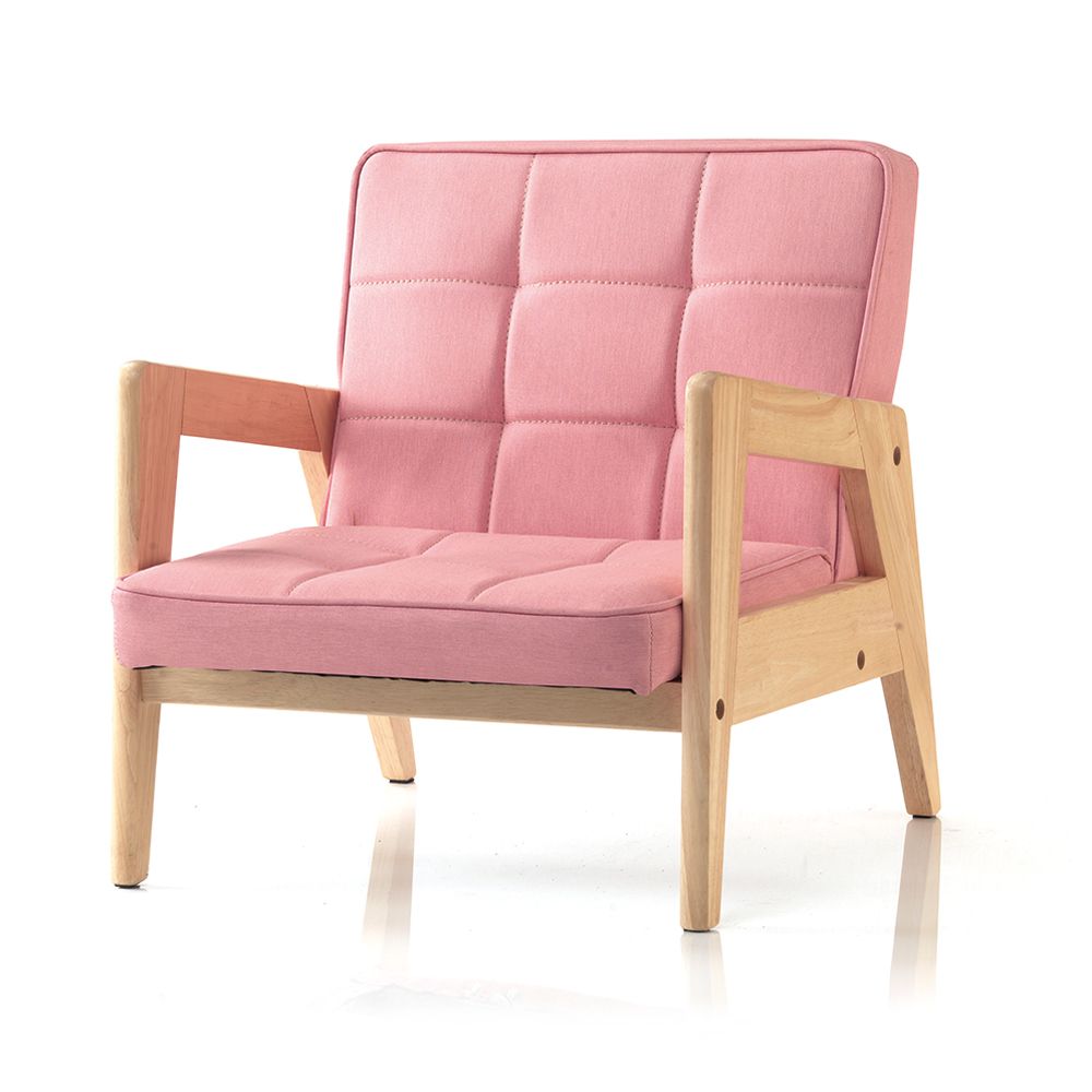 Comodo兒童時尚小沙發（ 單人 ）-石櫻粉