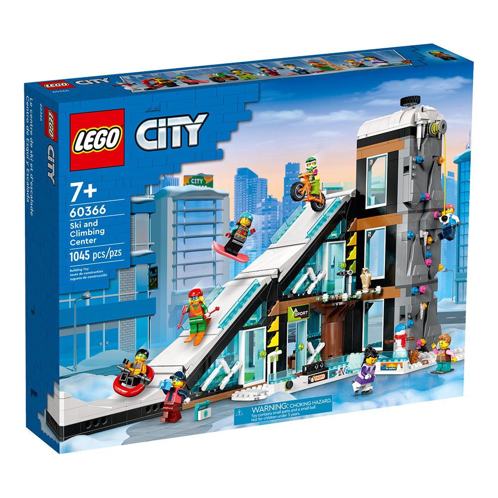 樂高積木 LEGO《 LT60366 》City 城市系列 - 滑雪和攀岩中心