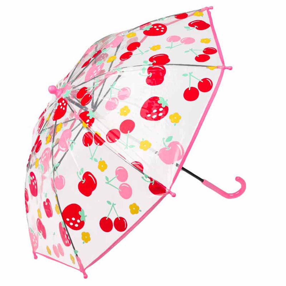 akachan honpo - 雨傘-可愛水果-粉紅色