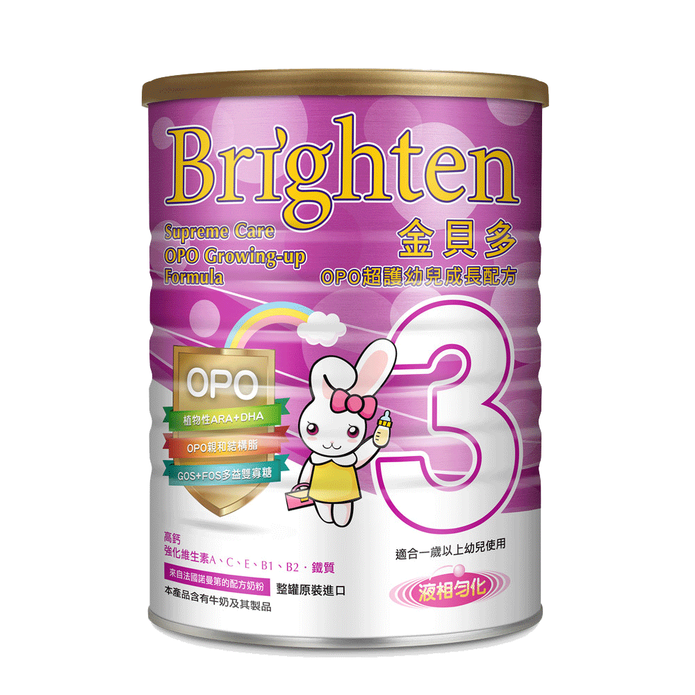 佑爾康 - 金貝多OPO超護幼兒成長配方900g-7罐 -效期2023/11