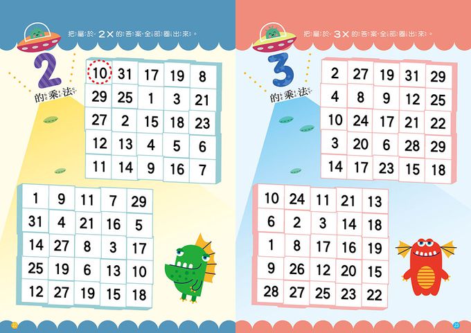 N次寫練習本：我的第一本九九乘法(附水性筆1枝+九九乘法海報+隨身記憶卡一組)