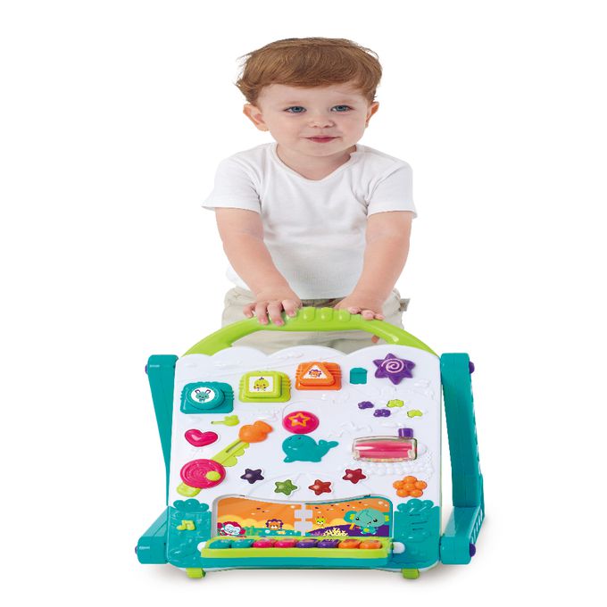 CuteStone - 幼兒成長學習三階段遊戲音樂學步車助步車