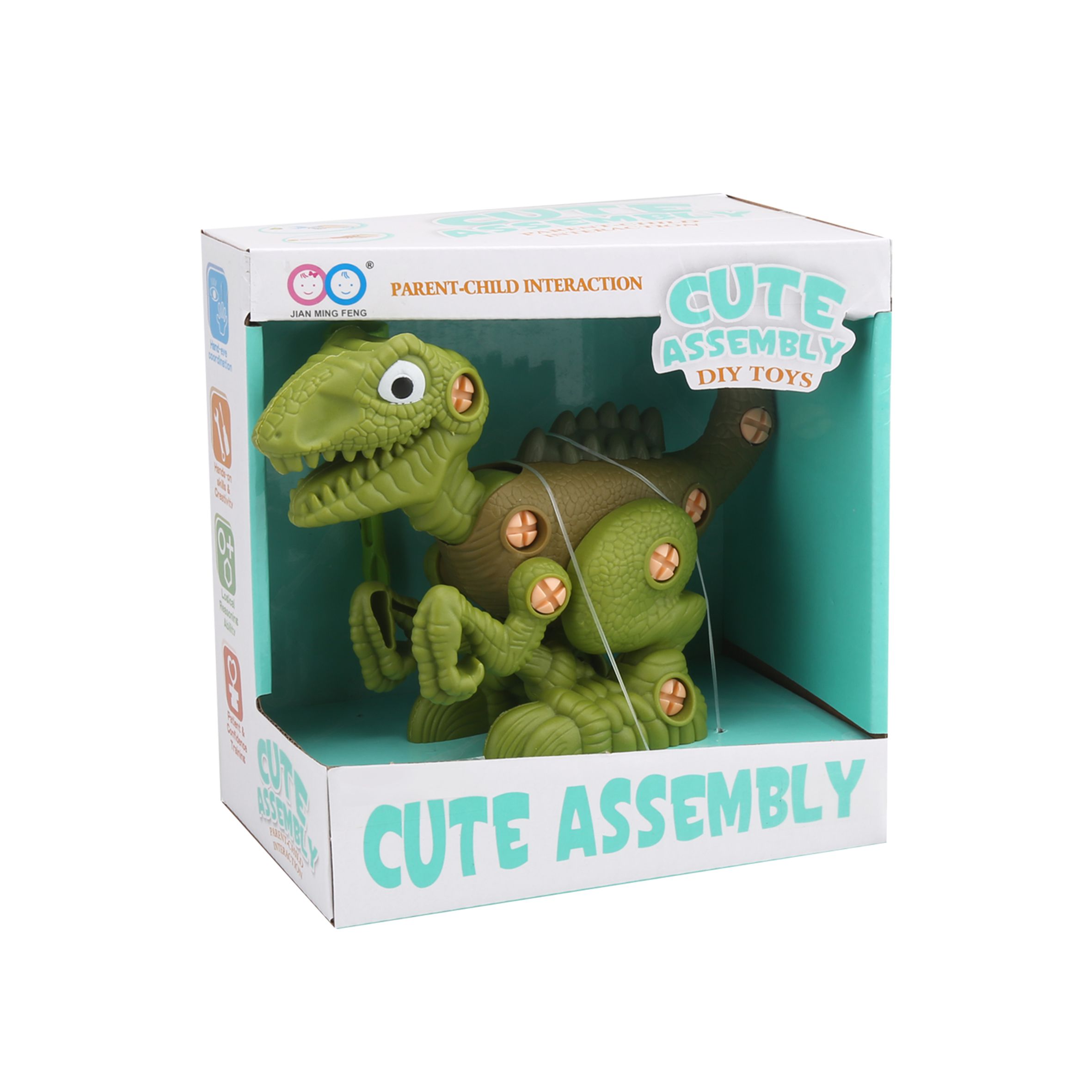 樂彩森林 - DIY組裝玩具-迅猛龍