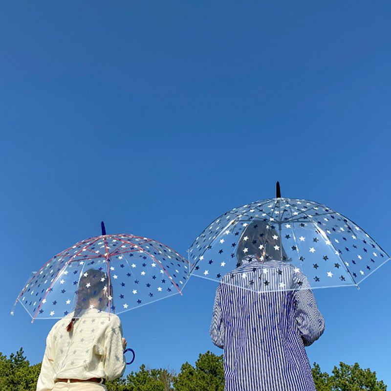 日本Caetla - Evereon可替換式環保輕量傘-星空-黑