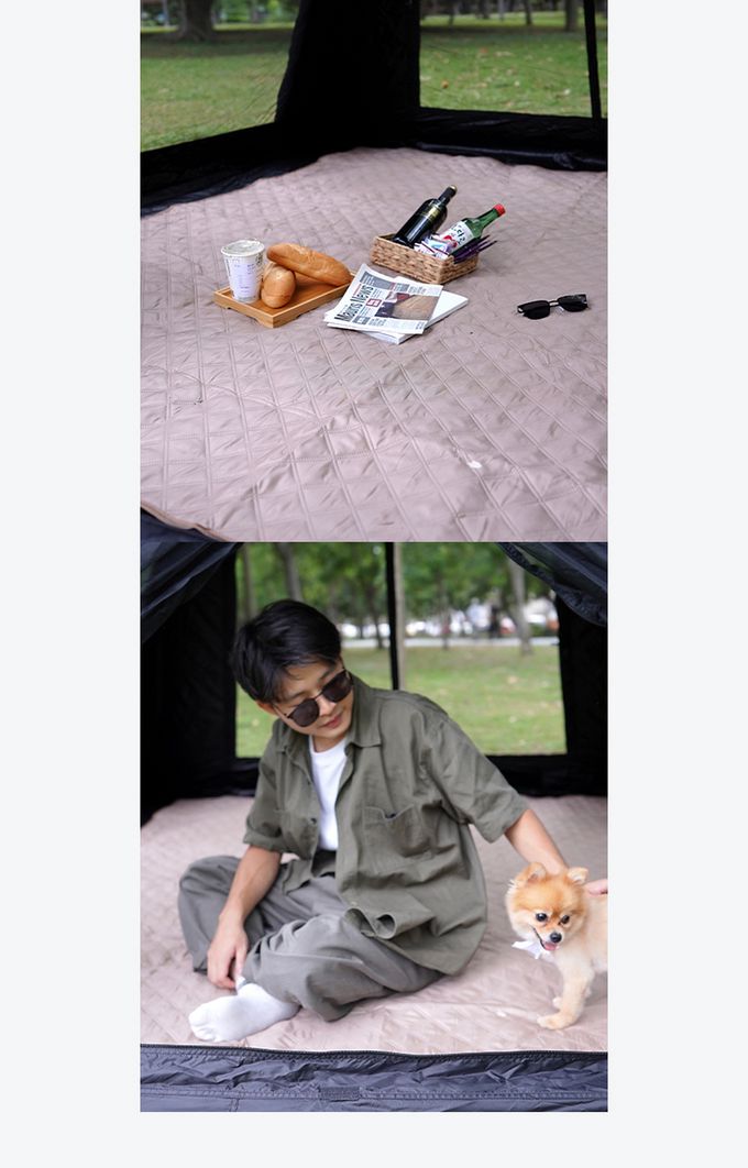 SHANER - 露營美學加厚防潮墊