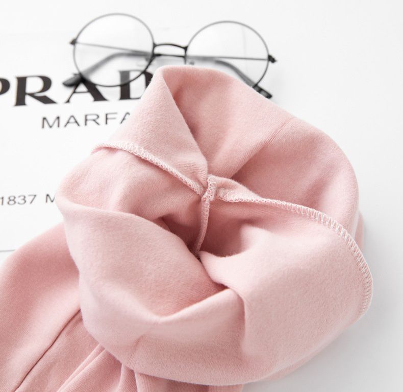 FANMOU - 唯美風木耳邊內搭褲-蝴蝶結-黑色