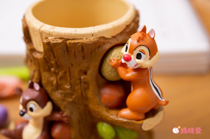 日本 Seto Craft - 迪士尼 造型筆筒-奇奇蒂蒂