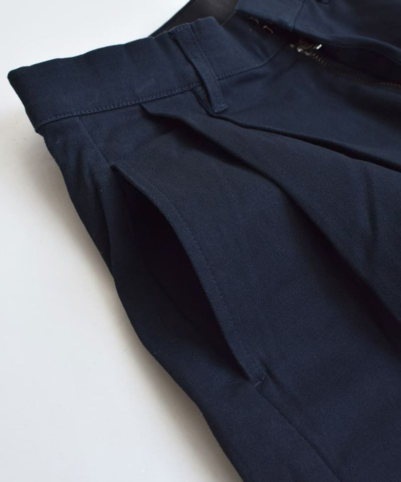 日本 zootie - 好好穿 顯瘦修身寬褲-海軍藍