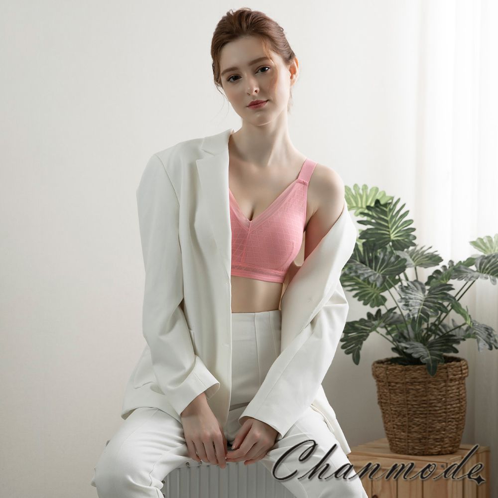 香茉 CHANMODE - 黑科技石墨烯肌潤健康內衣-3件組-內衣款-粉.紫.黑-內衣x3件