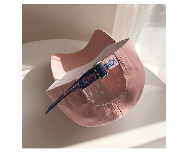 簡約百搭休閒遮陽棒球帽-黑色 (適合頭圍58-60cm)