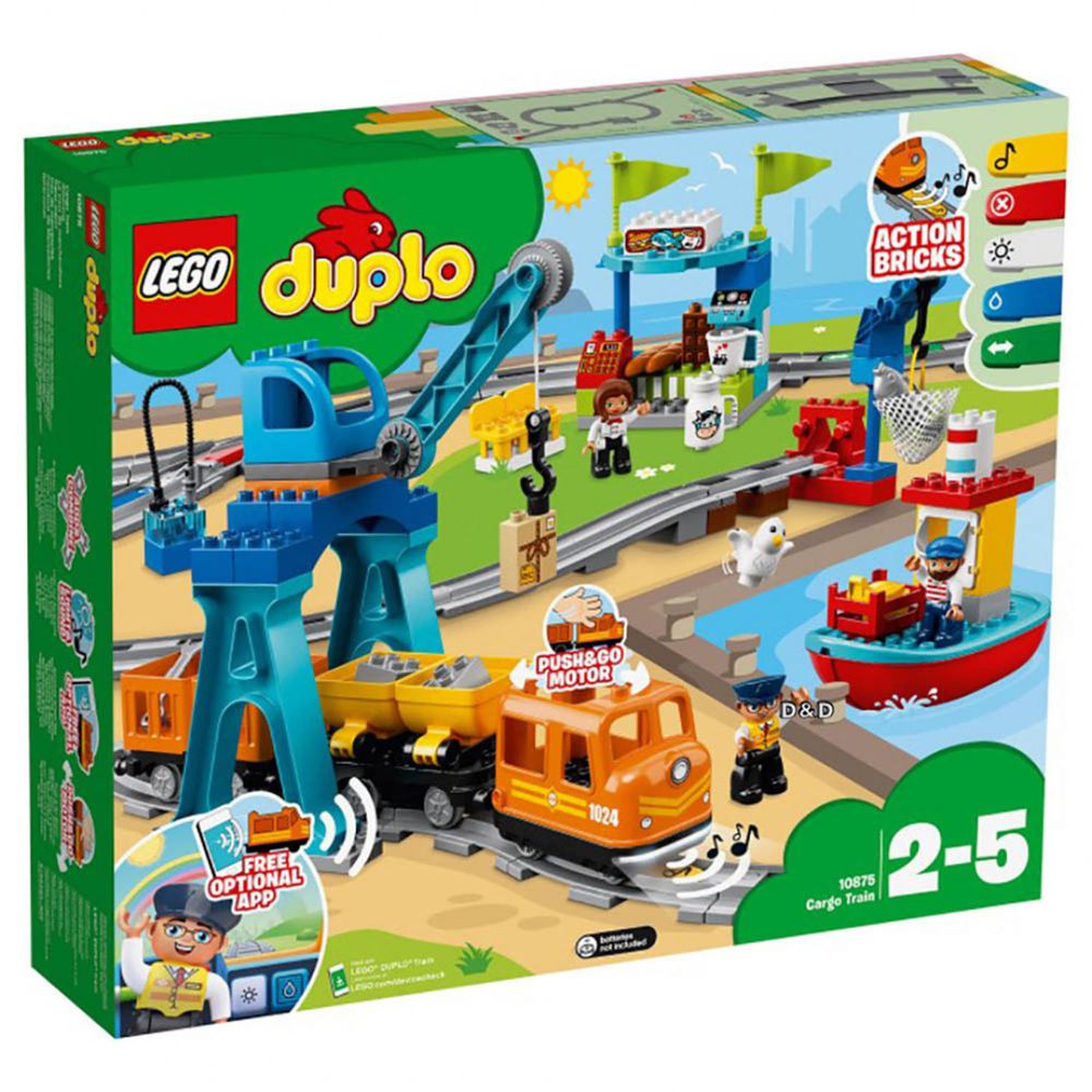 樂高 Duplo 得寶幼兒系列 - 貨運列車 10875-105pcs