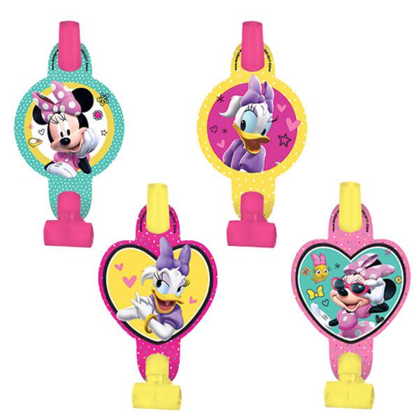 派對城 SuperParty - 派對吹笛8入-米妮快樂幫手