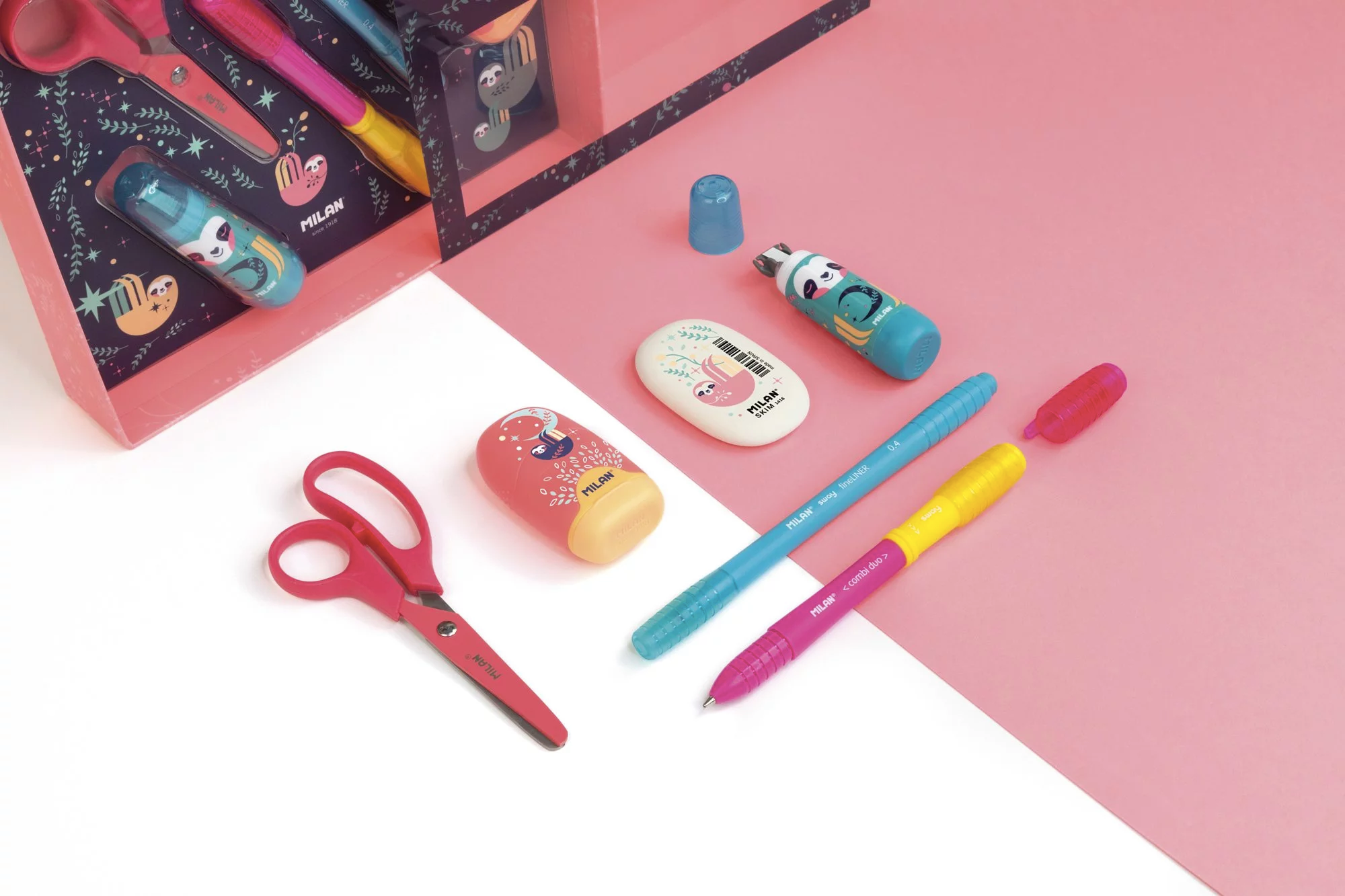 MILAN - 樹懶抱抱文具禮盒組