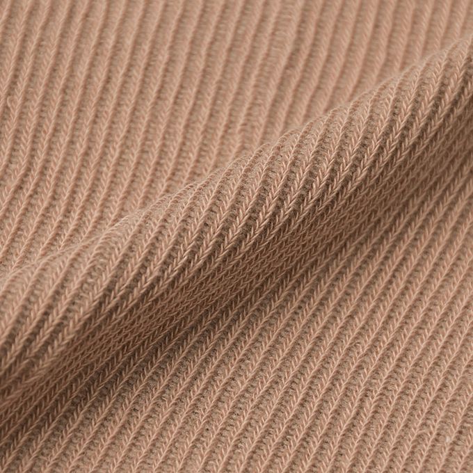 akachan honpo - 幼兒羅紋肚圍-淺卡其色 (80~95cm)