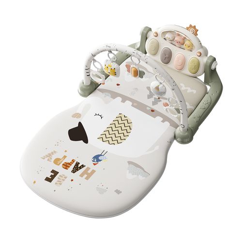 嬰兒健力架 動物派對踢踢琴 嬰兒音樂玩具-動物派對健身架 (遊戲墊薄款)