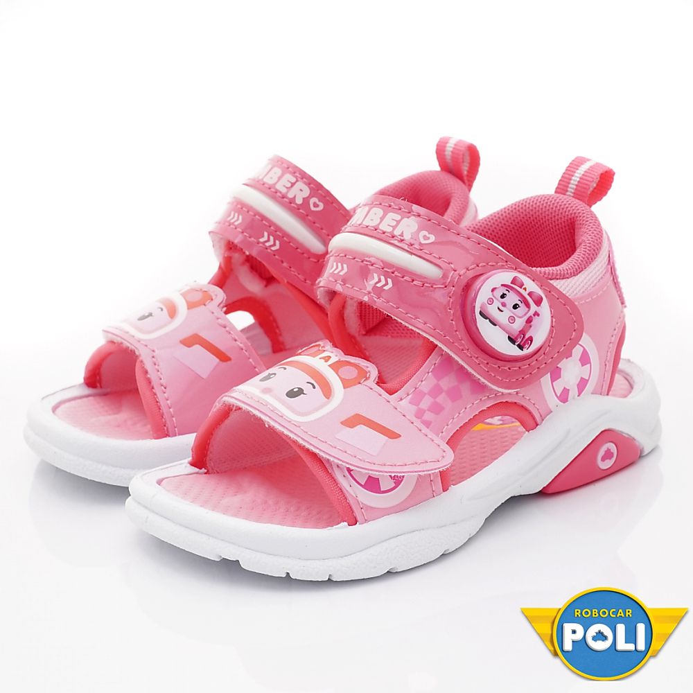 POLI電燈涼鞋-POKT34073粉(中小童)-涼鞋-粉
