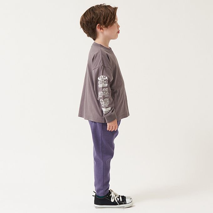 日本 b-ROOM - 彈性舒適百搭長褲-摩卡