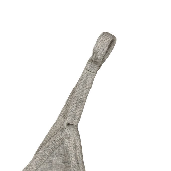 akachan honpo - 有機棉細肩帶背心-灰色