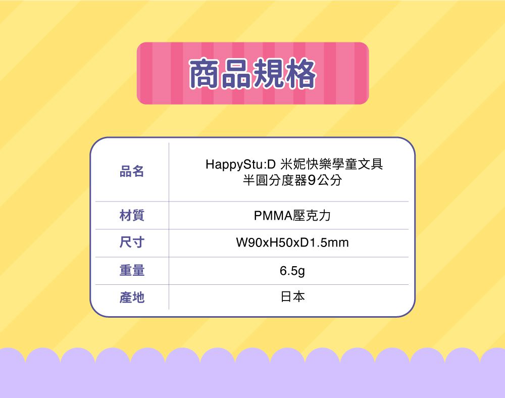 日本 SUN-STAR - 米妮快樂學習尺規組-直尺15公分+三角定規尺10公分+半圓分度器9公分+造型圓規